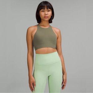 Lululemon high-neck longline bra